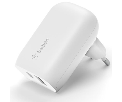 Ładowarka i akumulator Belkin Ładowarka sieciowa 2x USB-A (37W/25W)